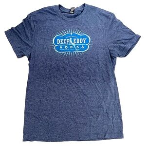 NEW! Deep Eddy Vodka Blue Men's MEDIUM T-Shirt